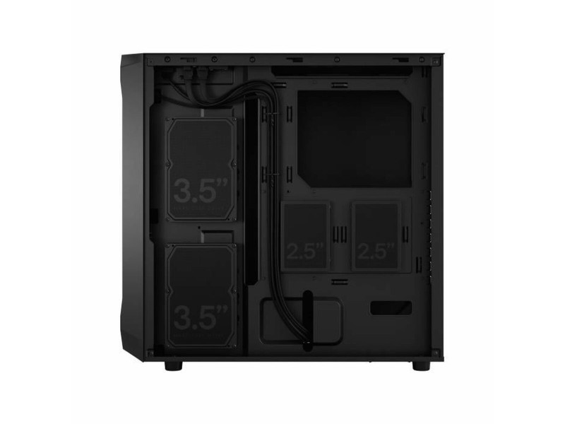 ATX полу-висока кутия Fractal Focus 2 Черен NaN –  BB Калъфи за настолни компютри