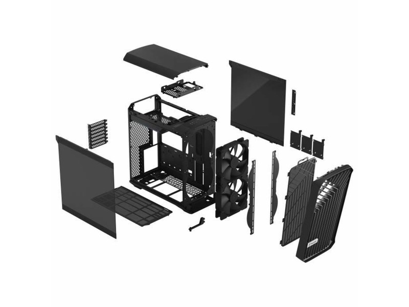 ATX полу-висока кутия Fractal FD-C-TOR1C-01 Бял Черен NaN –  BB Калъфи за настолни компютри