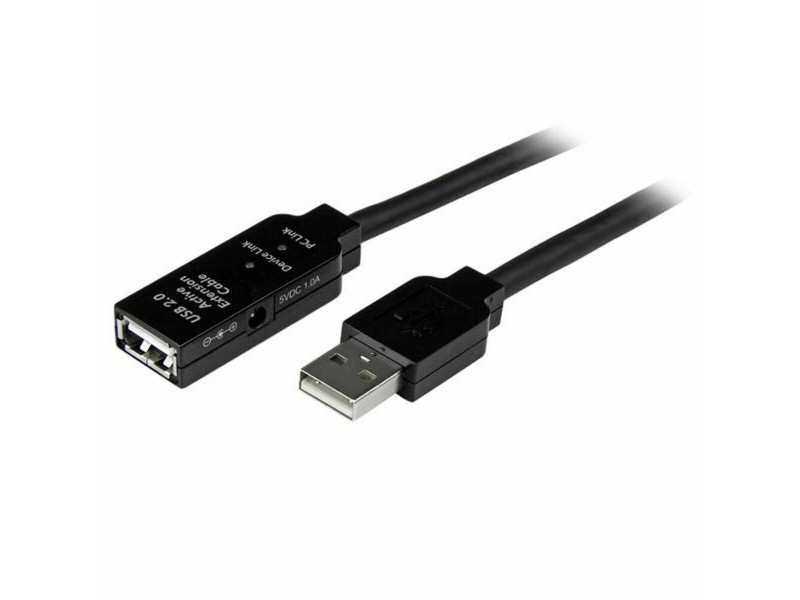 USB удължителен кабел Startech USB2AAEXT20M Черен 20 m 20 cm NaN –  BB USB кабели