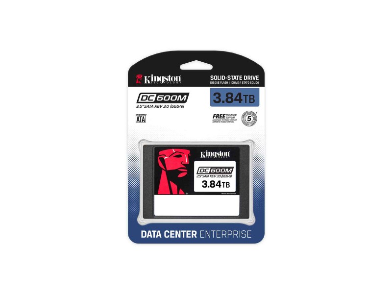 Твърд диск Kingston SEDC600M/3840G TLC 3D NAND 3,84 TB SSD NaN –  BB Твърди солидни твърди дискове