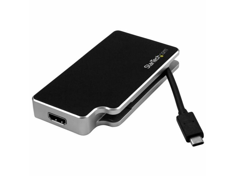 Адаптер за USB C към VGA/HDMI/DVI Startech CDPVGDVHDB           Сребро NaN –  BB USB-VGA адаптери