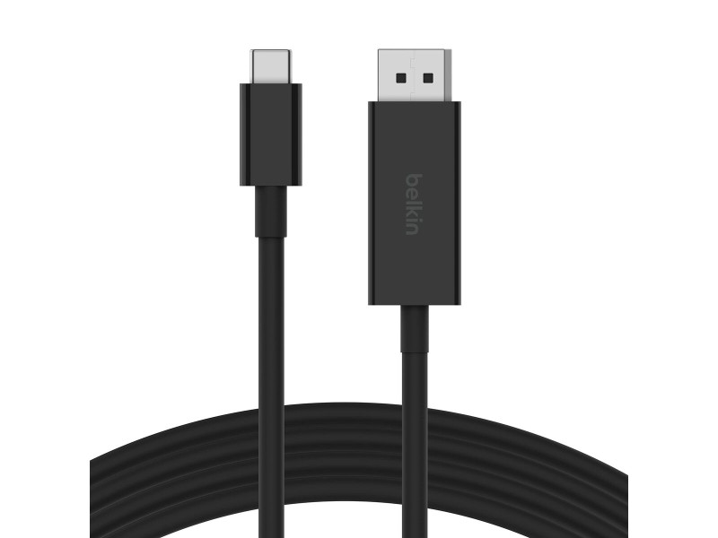 Адаптер за USB C към DVI Belkin 2 m Черен NaN –  BB DisplayPort кабели