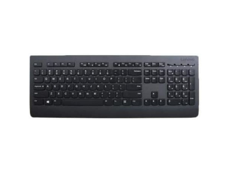 Безжична клавиатура Lenovo 4X30H56868 Черен Испанска Qwerty NaN –  BB Клавиатури