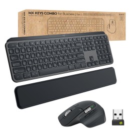 Kлаиатура с безжична мишка Logitech 920-010930 Испанска Qwerty