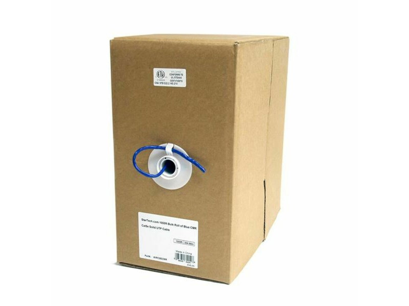 UTP категория 6 твърд мрежови кабел Startech WIRC5ECMR 304 m NaN –  BB Ethernet кабели