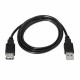 Удължител TooQ FS20200M-B 1,8 m USB Черен 1,8 m NaN –  BB USB кабели