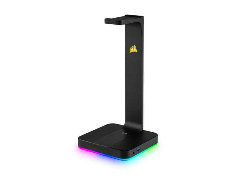 Поставка за слушалки Corsair ST100 RGB Premium USBx2 Черен USB Jack 3.5 mm USB-A NaN –  BB Кутии