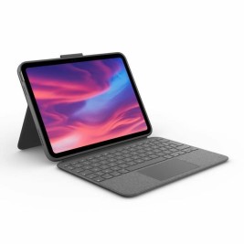 Блуту Клавиатура с Поставка за Таблет Logitech Combo Touch Сив френски AZERTY