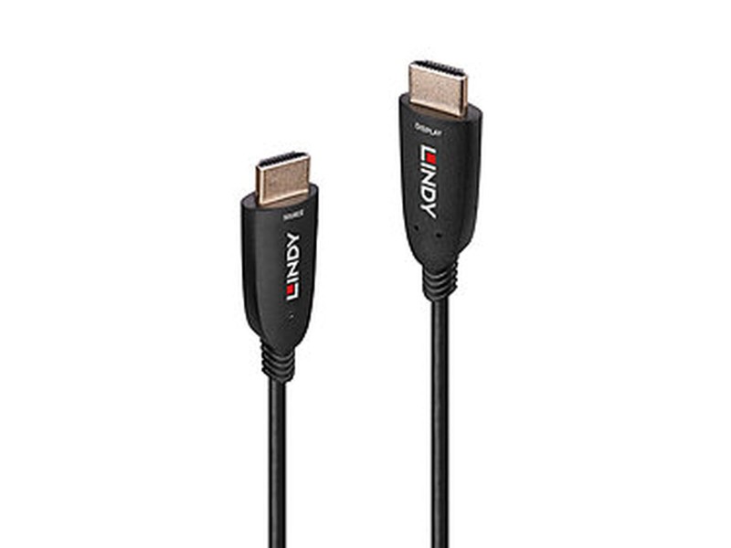 Кабел HDMI LINDY OPTIC HYBRID 10 m Черен NaN –  BB HDMI кабели