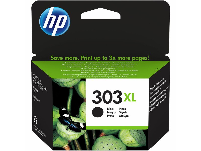 Оригиална касета за мастило HP T6N04AE#301 Черен NaN –  BB Касети с мастило