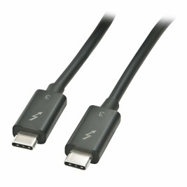 Кабел USB-C LINDY 41556 Черен 1 m (1 броя)