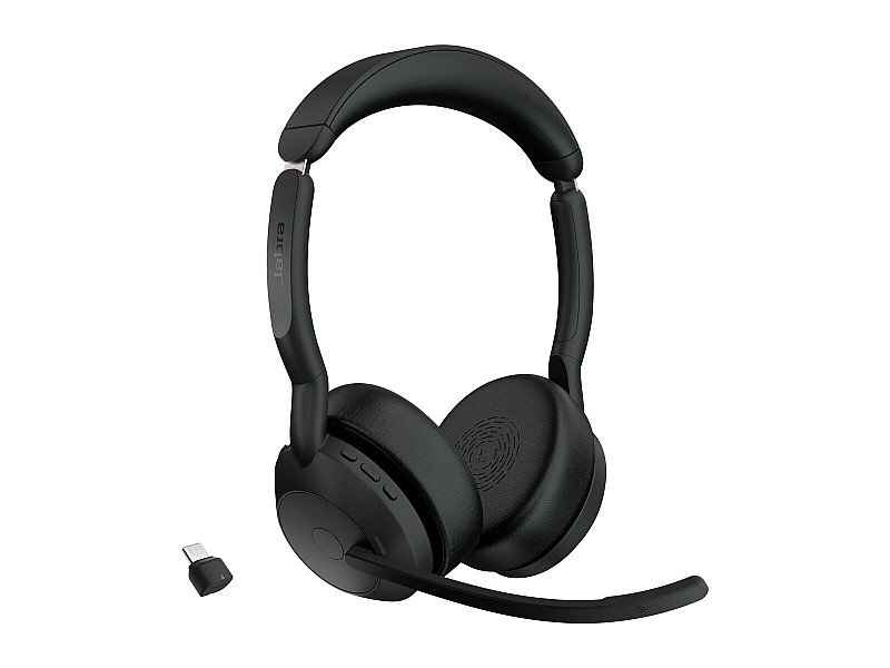 Слушалки с микрофон Jabra 25599-989-899 Черен NaN –  BB Слушалки с микрофони