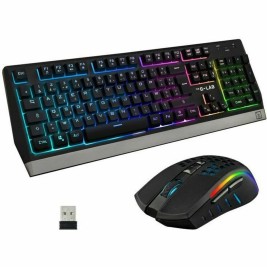Клавиатура с мишка The G-Lab Combo Tungsten френски AZERTY