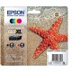 Оригиална касета за мастило Epson C13T03A64020 4 Части Черен Многоцветен NaN –  BB Касети с мастило