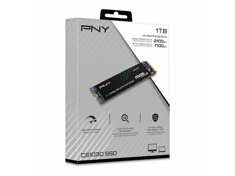 Твърд диск PNY CS1030 1 TB SSD NaN –  BB Твърди солидни твърди дискове