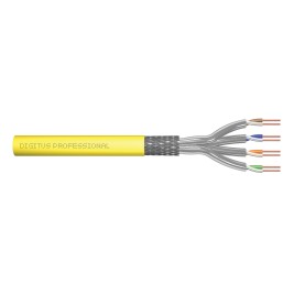FTP категория 7 твърд мрежови кабел Digitus by Assmann DK-1743-A-VH-10 1000 m Жълт