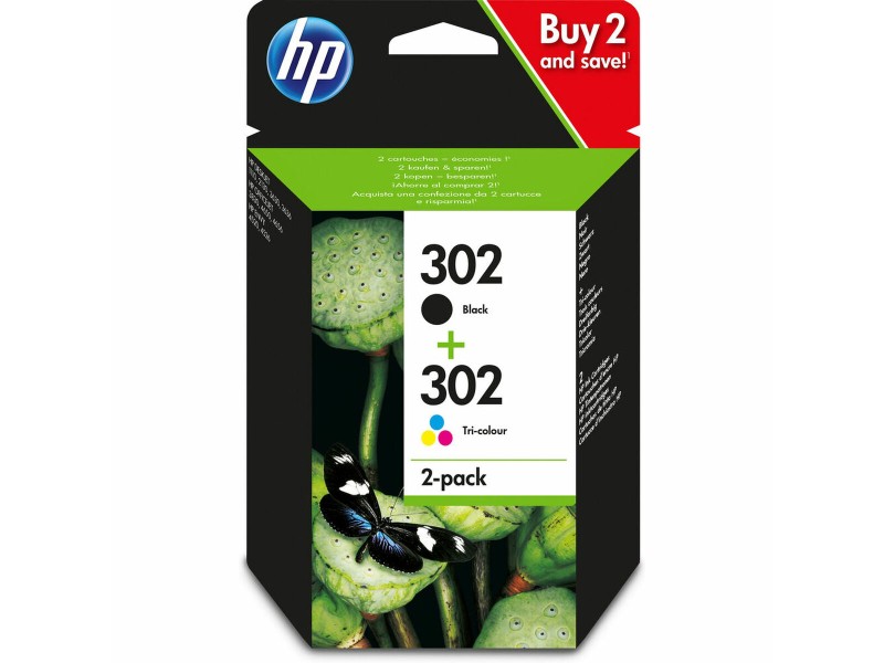 Оригиална касета за мастило HP X4D37AE#301 Черен Многоцветен NaN –  BB Касети с мастило