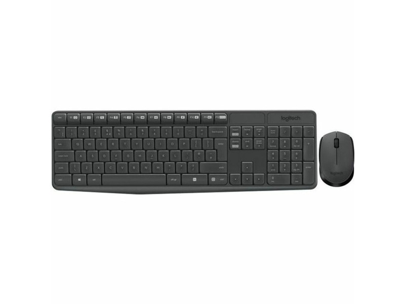 Клавиатура с мишка Logitech френски AZERTY NaN –  BB Пакети клавиатура и мишка