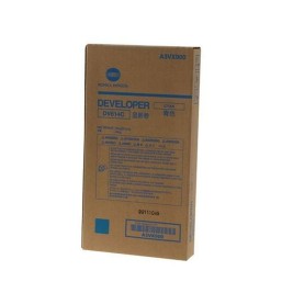 Комплект проявител Konica Minolta DV-614C Синьо-зелен