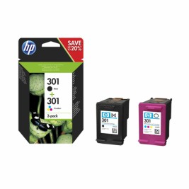 Оригиална касета за мастило HP N9J72AE#301 Черен Многоцветен