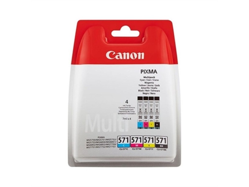 Оригиална касета за мастило Canon 0386C004 Многоцветен NaN –  BB Касети с мастило