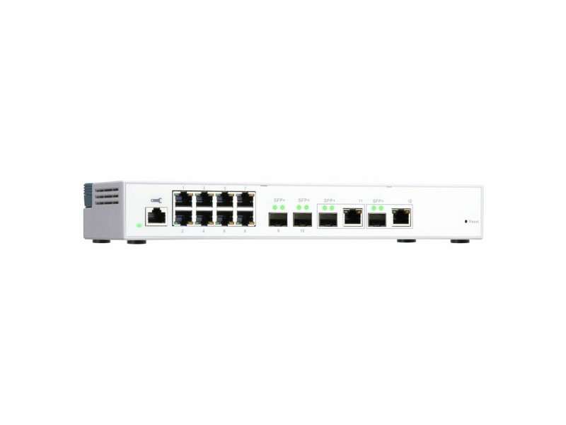 Суич Qnap QSW-M408-2C 1 Gbps RJ-45 SFP+ NaN –  BB Мрежови комутатори