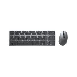 Клавиатура с мишка Dell KM7120W-GY-SPN Испанска Qwerty