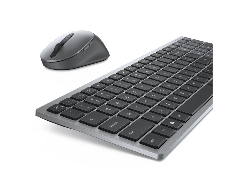 Клавиатура с мишка Dell KM7120W-GY-SPN Испанска Qwerty NaN –  BB Пакети клавиатура и мишка