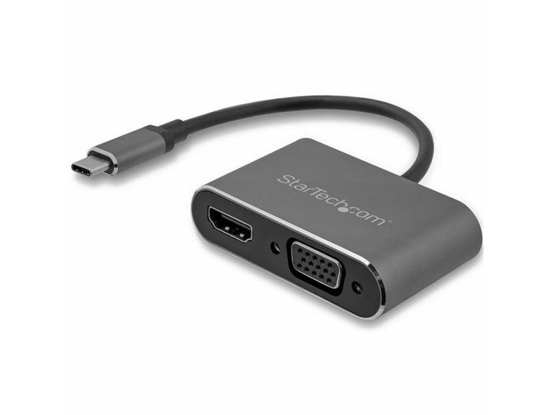 Адаптер за USB C към VGA/HDMI Startech CDP2HDVGA Черен 4K Ultra HD NaN –  BB USB адаптери