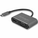 Адаптер за USB C към VGA/HDMI Startech CDP2HDVGA Черен 4K Ultra HD NaN –  BB USB адаптери