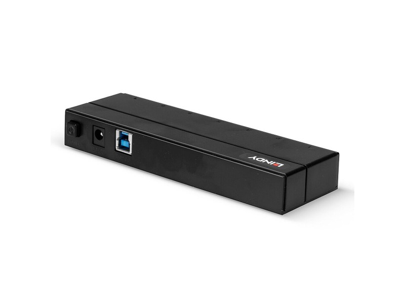 USB извод LINDY 43228 Черен NaN –  BB Мрежови хъбове