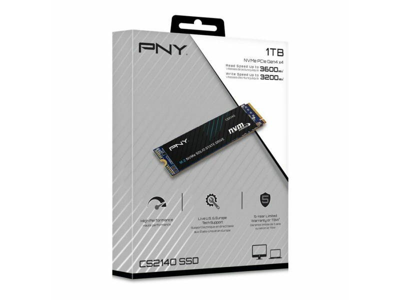 Твърд диск PNY CS2140 SSD 1 TB SSD NaN –  BB Твърди солидни твърди дискове