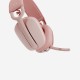 Слушалки с микрофон Logitech Zone Vibe 100 Розов NaN –  BB Слушалки с микрофони