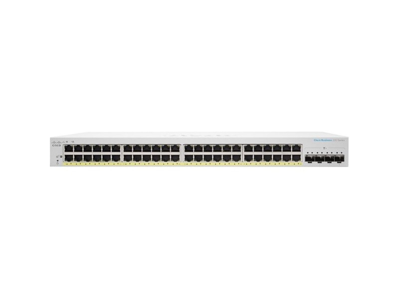 Суич CISCO CBS220-48T-4G-EU NaN –  BB Мрежови комутатори