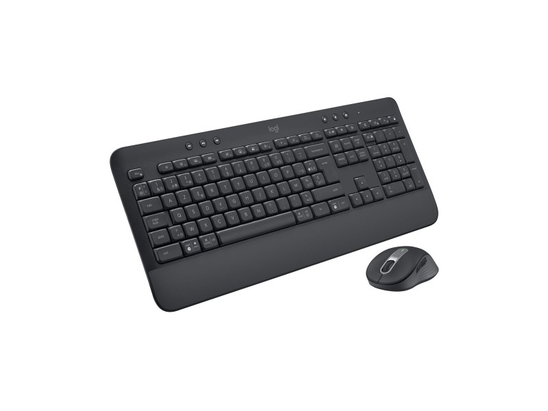 Kлаиатура с безжична мишка Logitech 920-011001 Черен Azerty френски NaN –  BB Пакети клавиатура и мишка
