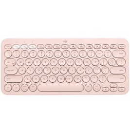 Безжична клавиатура Logitech K380  Розов Испанска Qwerty