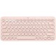 Безжична клавиатура Logitech K380  Розов Испанска Qwerty NaN –  BB Клавиатури