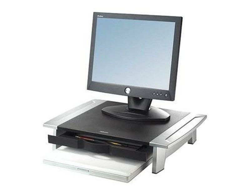 Асансьор Fellowes Office Suites Монитор Сребрист Черен 2 броя NaN –  BB Стойки и подпори