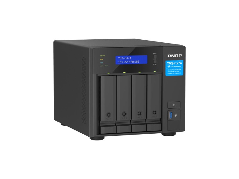 Карта контролер RAID Qnap TVS-H474-PT-8G 8 GB DDR4 2500 Mbit/s NaN –  BB RAID контролери