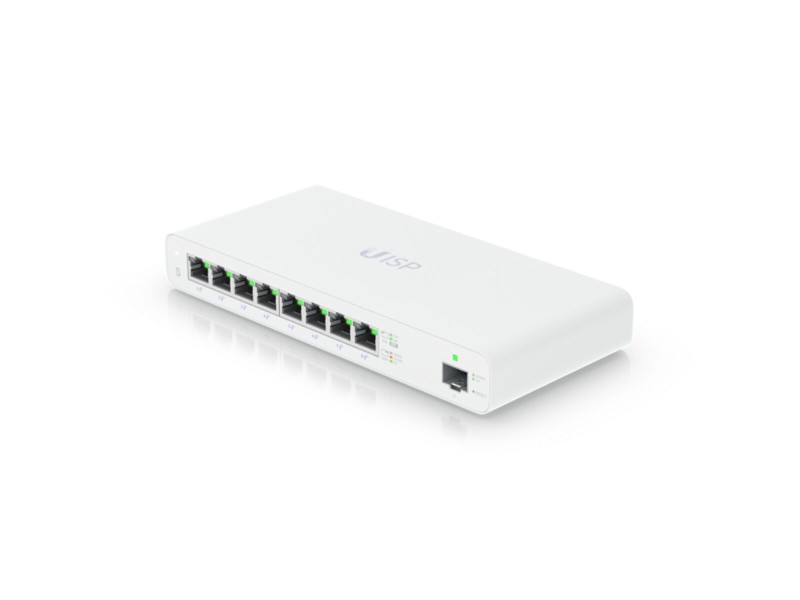 Суич UBIQUITI UISP-S Бял NaN –  BB Мрежови комутатори