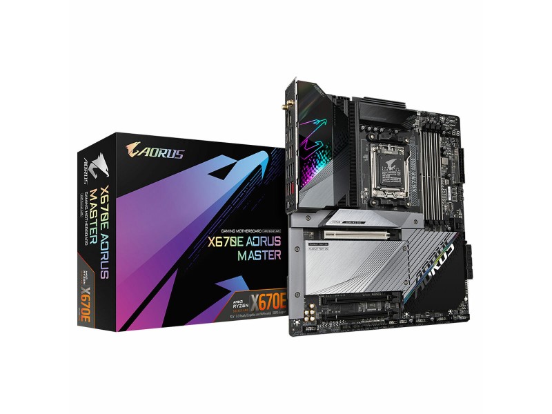 Дънна платка Gigabyte X670E AORUS MASTER AMD X670 AMD AM5 NaN –  BB Дънни платки