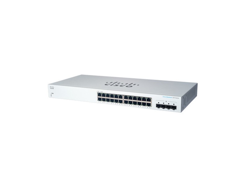 Суич CISCO CBS220-24T-4G-EU NaN –  BB Мрежови комутатори