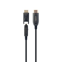 Кабел HDMI GEMBIRD CCBP-HDMID-AOC-50M Черен 50 m