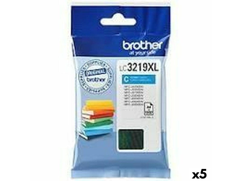 Оригиална касета за мастило Brother LC3219XL Синьо-зелен NaN –  BB Касети с мастило