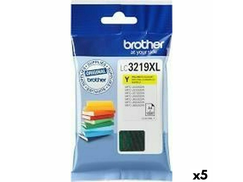 Оригиална касета за мастило Brother LC3219XL Жълт NaN –  BB Касети с мастило