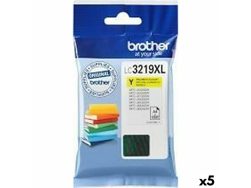 Оригиална касета за мастило Brother LC3219XL Жълт NaN –  BB Касети с мастило
