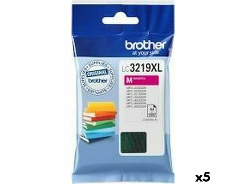 Оригиална касета за мастило Brother LC3219XLM Пурпурен цвят NaN –  BB Касети с мастило