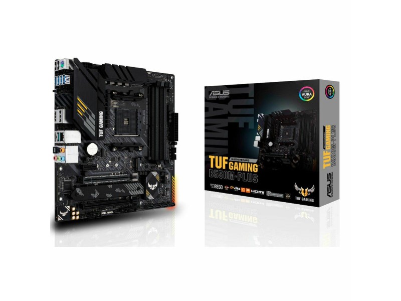 Дънна платка Asus TUF GAMING B550M PLUS mATX AM4 NaN –  BB Дънни платки