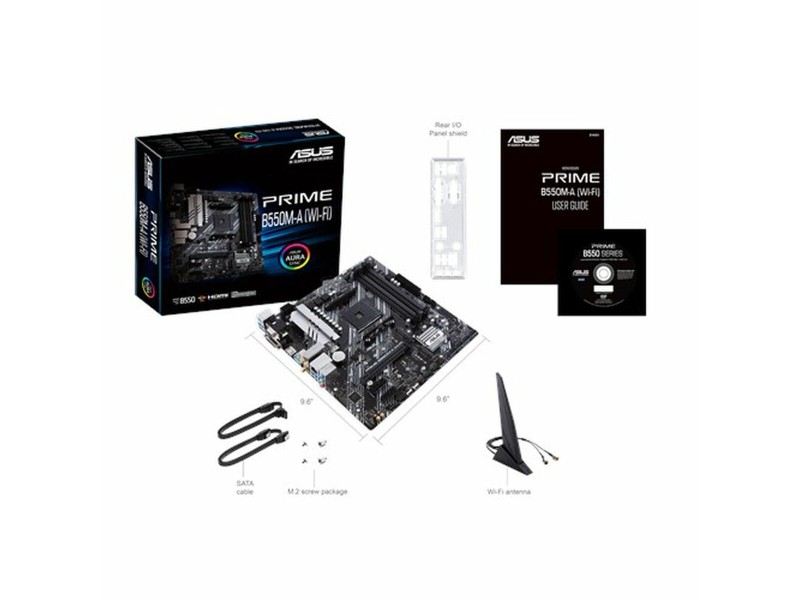 Дънна платка Asus PRIME B550M-A AMD B550 AMD AM4 NaN –  BB Дънни платки