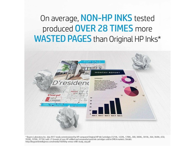 Принтер HP Cartucho de tinta HP 70 azul de 130 ml Синьо-зелен NaN –  BB Касети с мастило